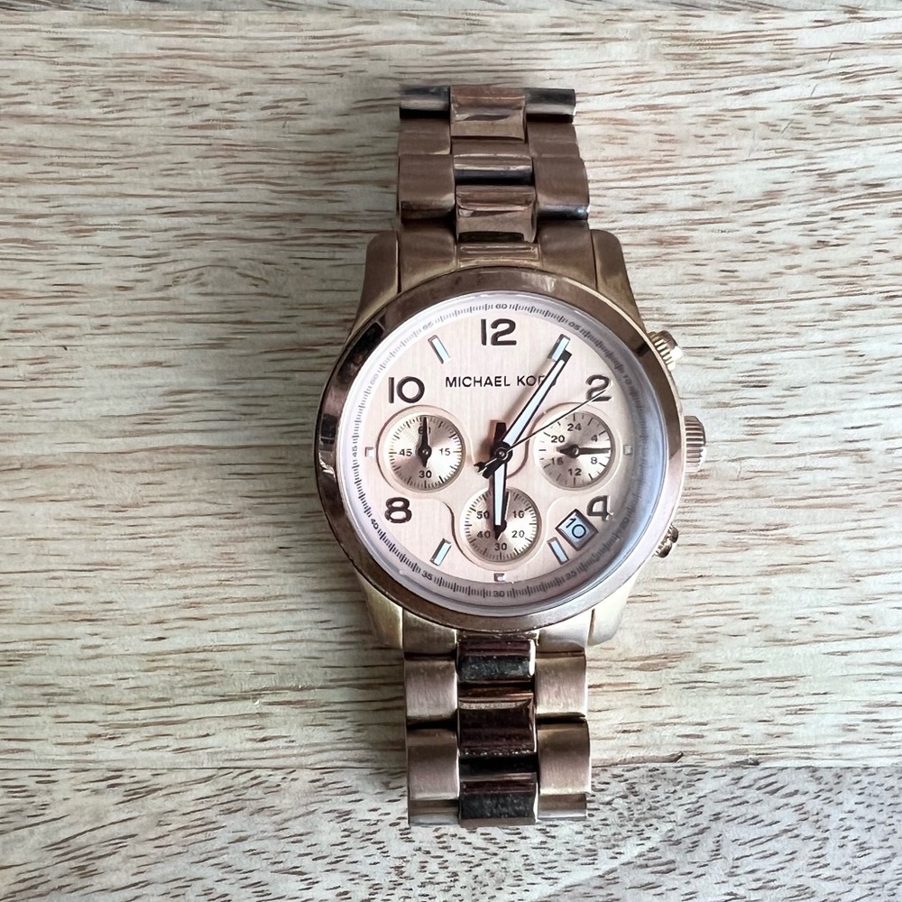 Michael Kors Watch Rose Gold MK5128
